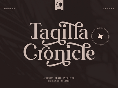 Taqilla Cronicle Modern Serif Font