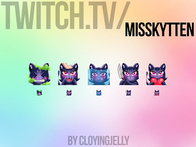 Cat Twitch Emotes