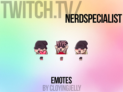 Gnome Twitch Emotes emo emote emotes gnome goth heart twitch