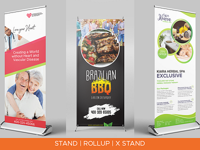 Stand Banner & Rollup Banner Design banner ads banner design high quality outdoor sign pull up banner roll up banner simple banne stand banner street sign wall banner yard sign