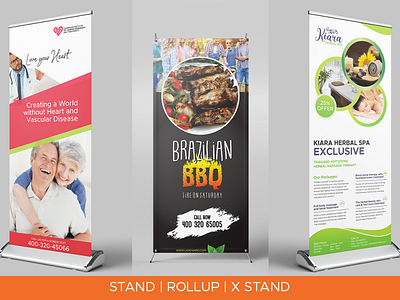 Stand Banner & Rollup Banner Design