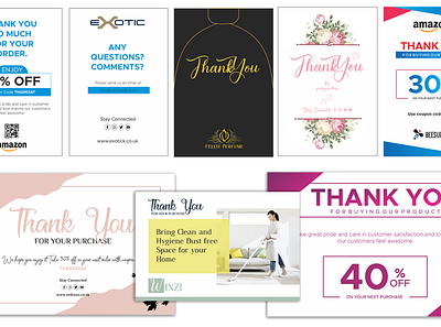 Package Insert, Product Insert card gift card package insert product insert review card thank you card voucher