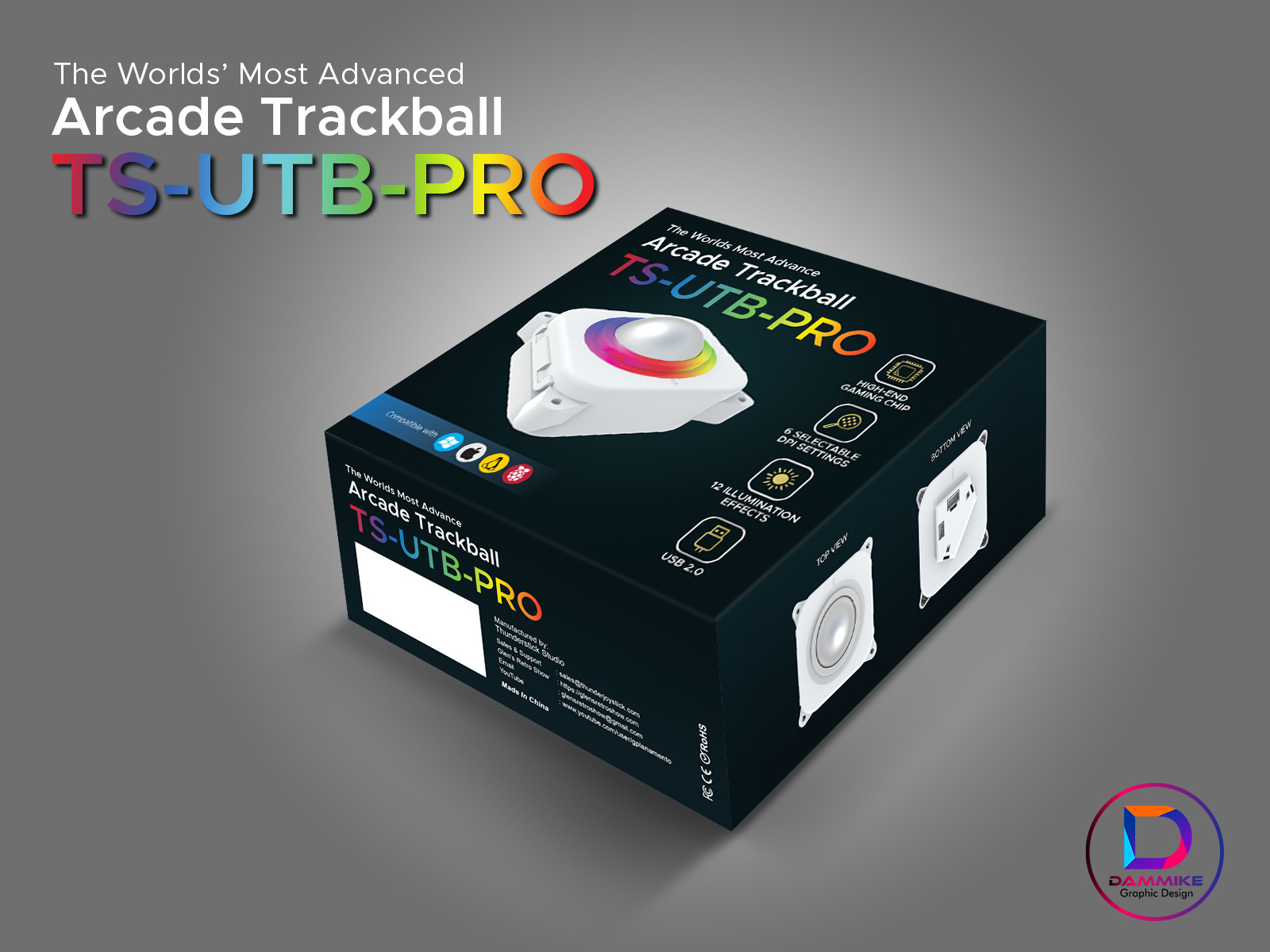 TrackBall Package Design by Dammike Jayaweera on Dribbble