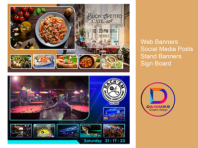 Web Banner Design brand identity outstanding professional social media post unique web banner web banner ad