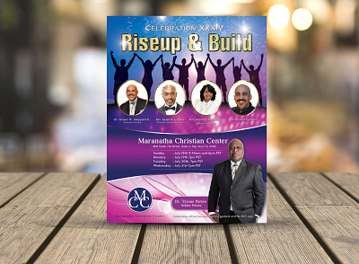 Church Celebration Flyer celebration flyer church flyer flyer design luxury postcard design product insert professional service flyer