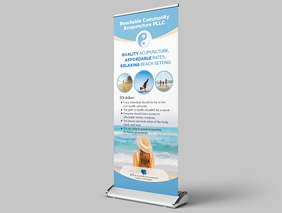 Health Service Retractable Banner Design banner design billboard design corel draw event banner graduation banner happy birthday banner photoshop real estate roll up banner signage design