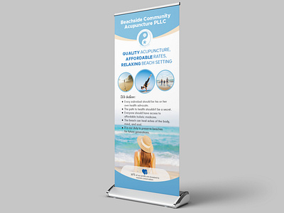 Health Service Retractable Banner Design