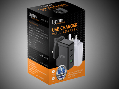 USB Wall Charger Package Design