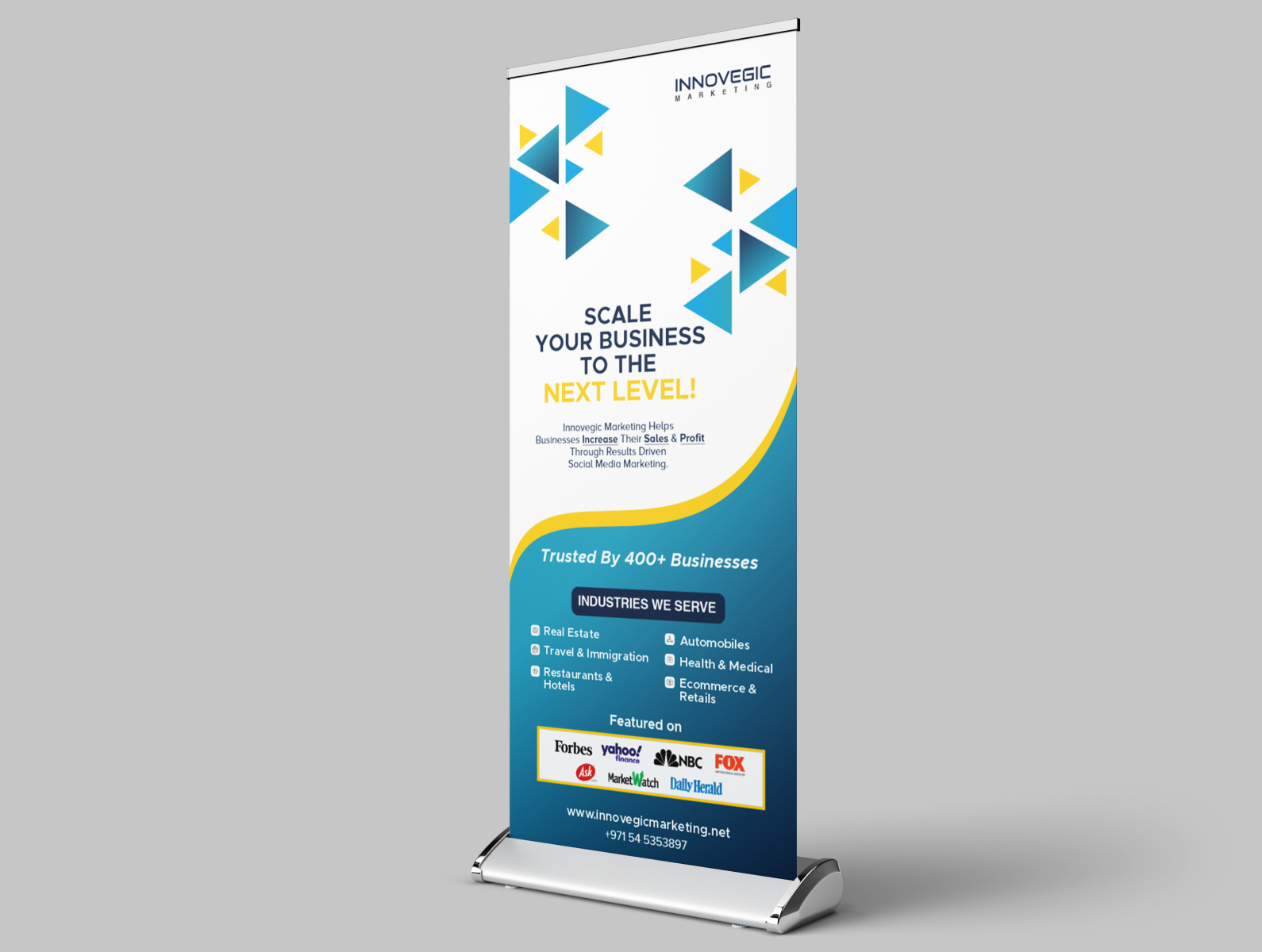 Business Rollup Banner by Dammike Jayaweera on Dribbble