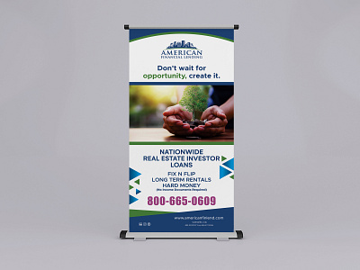 Investor Retractable Banner