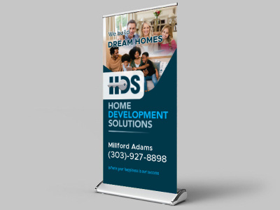 Real Estate Rollup Banner banner graphic design marketing outstanding print ready promotional banner real estate rollup banner