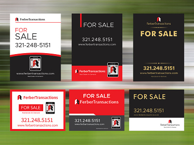 Real Estate Agent Sign yard sign