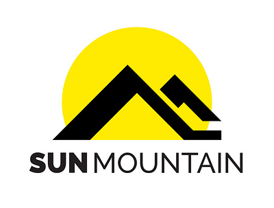 simple mountain logo branding design illustration logo logo design