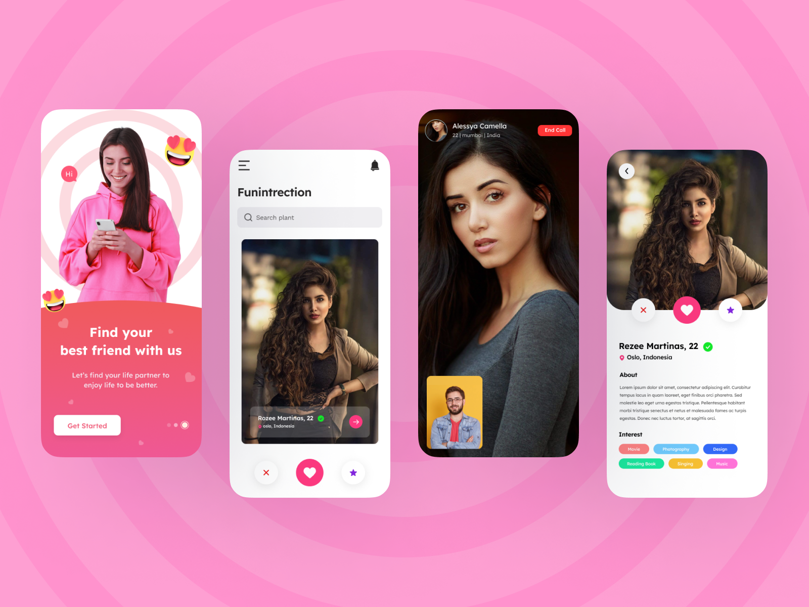 Dating App 😍 by Kemil Ramani on Dribbble