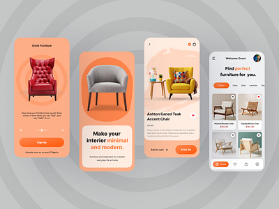 Furniture e-commerce App