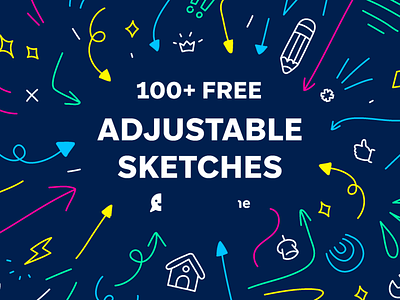 Free 100+ Adjustable Sketches