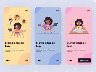 Onbording online learnning app