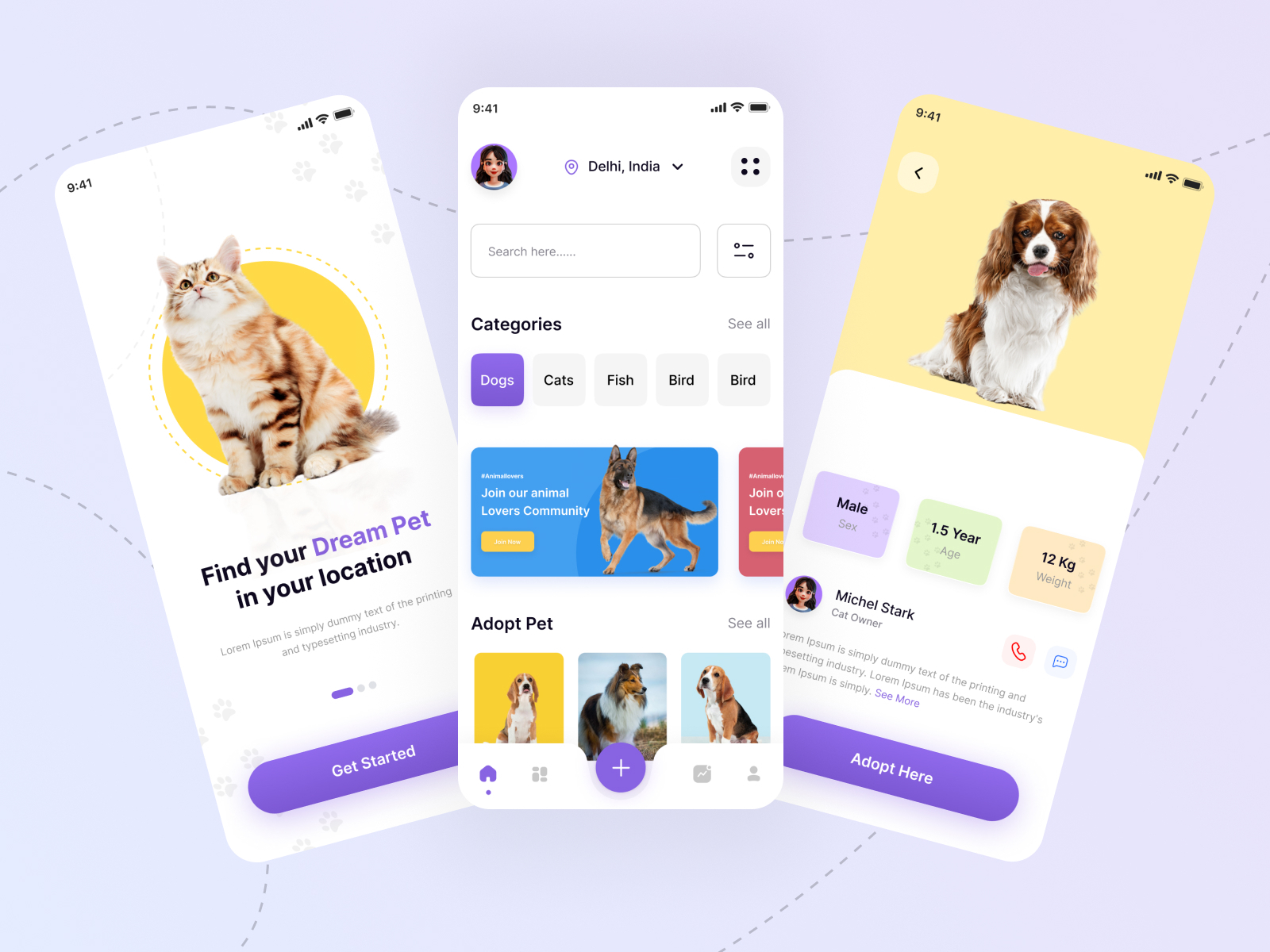 Pet Shop Mobile App by Kemil Ramani on Dribbble