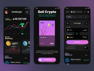 Crypto wallet - Mobile app