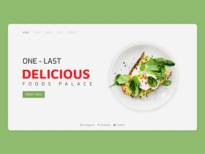 Restaurant Website branding design food mobile ui order restaurant ux web