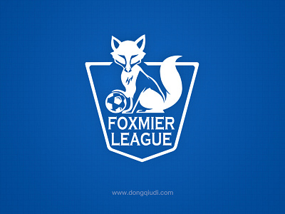 Congratulation blue football fox leicester city