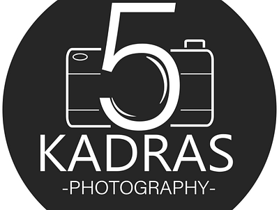 "5 kadas" photography black white graphic graphicdesign illlustrator logo logo design logodesign logtype minimalist photography photoshop