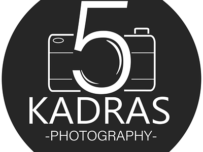 "5 kadas" photography black white graphic graphicdesign illlustrator logo logo design logodesign logtype minimalist photography photoshop