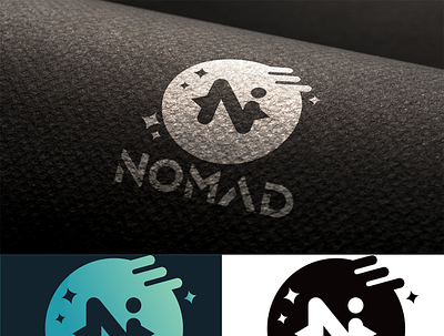 Nomad logo branding design graphic graphicdesign logo logo design logodesign logotype logotype design logotypes logtype nomad ui ux