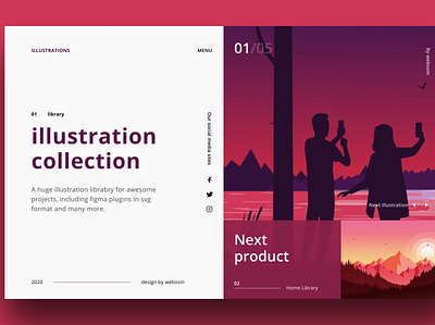 ILLUSTRATION DESIGN animation clean design clean ui design illustration landingpage minimal simple design typography uiux vector web webdevelopment