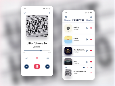 music app ui