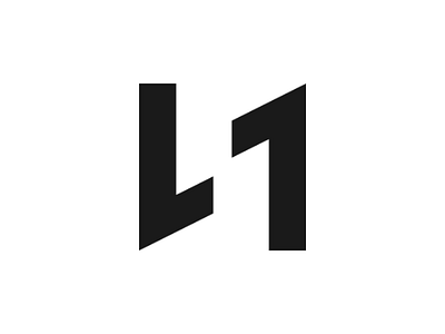 Satu Satu (straight) black brand icon inkscape logo monogram negative space number one satu satusatu type
