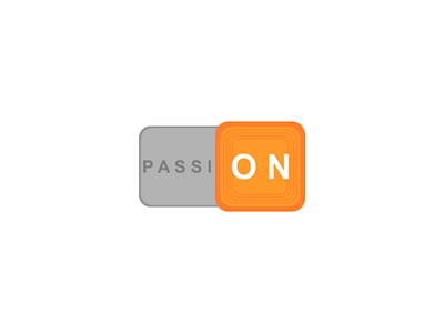 Switch PassiON flaticon icon interface on orange passion slider switch ui user experience user interface ux