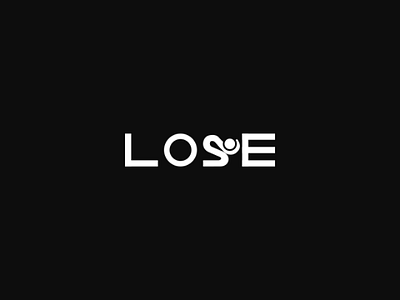 Lose art brand branding font icon inkscape logo logos lose psychology s typography