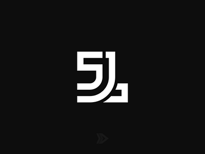 5JZ 5 alphabet branding five icon initial j logo negative space number typography z