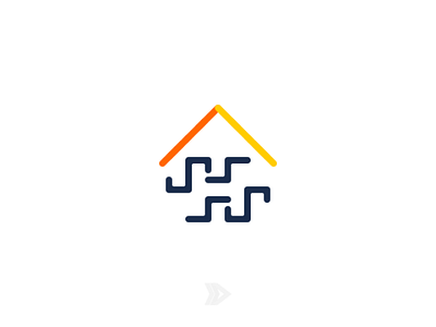 HSS alphabet contractor design flatdesign h h logo home house icon initial inkscape logo logos rejected s smart logo ss