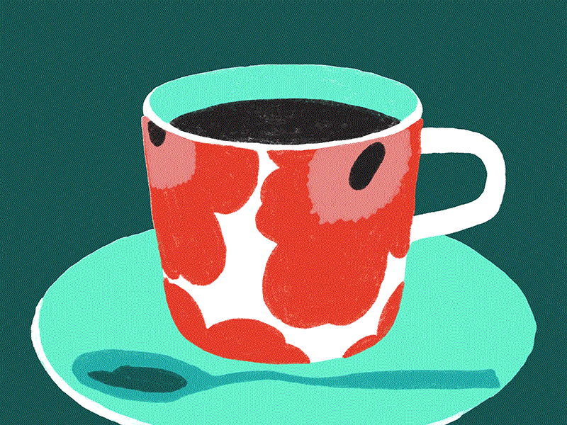Coffee Introvert coffee design illustration introvert
