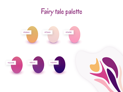 A fairy tale color palette