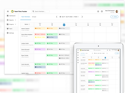 Team Time Tracker