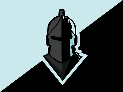 Dark Knight design illustration logo