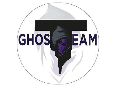 Ghost Team Logo Gamer art design graphic design icon illustration illustrator logo ui vector