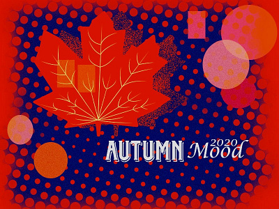 Autumn Mood Doodls illustration vector