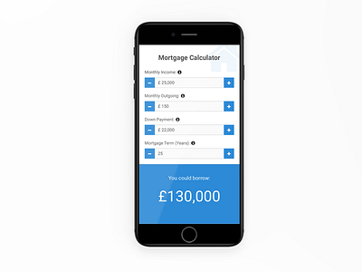 #DailyUI Day 4 - Mortgage Calculator