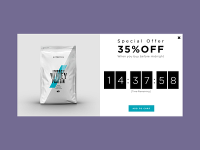 #DailyUI Day 36 - Special Offer 036 36 countdown countdown timer dailyui dailyuichallenge design offer special special offer timed timed offer ui web