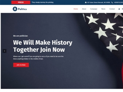 Political Campaign WordPress Themes election election2020 elections political campaign politician politics themes wordpress wordpress theme