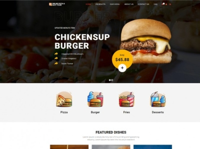 Online Pizza And Fast Food Wordpress Theme fastfood online store pizza pizza hut pizza menu themes wordpress wordpress theme