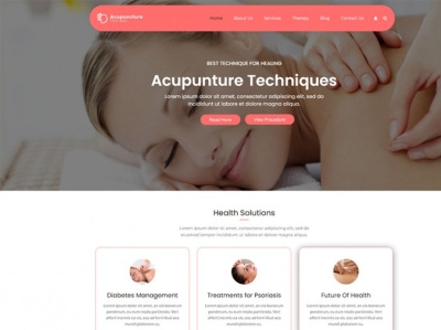 Acupuncture WordPress Theme