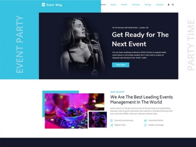 Event Management Wordpress Theme