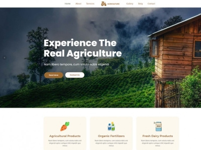 Agriculture WordPress Theme agriculture agritech business farm fishing poultry wordpress theme