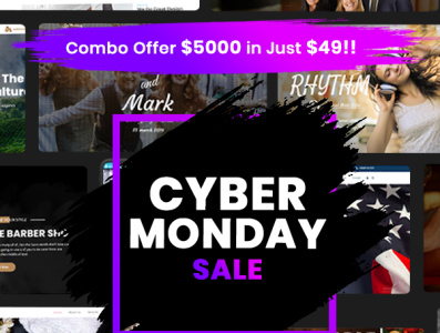 Cyber Monday Deal 90% off - Top 100 Wordpress Themes cyber monday cyber punk wordpress theme