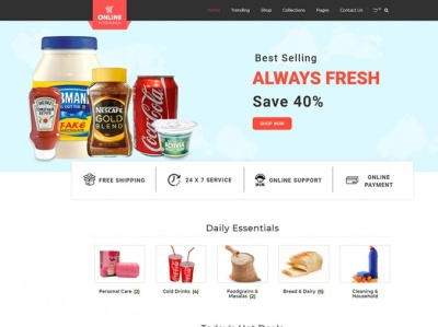 Online Grocery Store WordPress Theme online grocery online grocery store online store wordpress theme